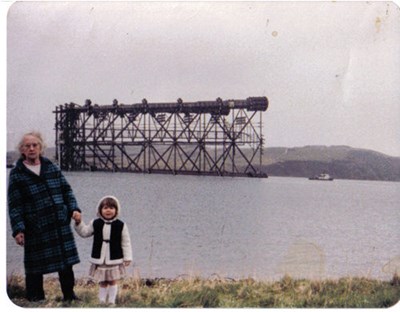 Float out of the Magnus Platform - c1983