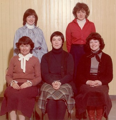 Cromarty Primary School Staff - 1978