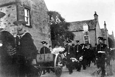 Funeral procession in Church St - c1916??