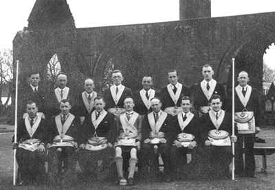 Cromarty Masons at Fortrose Cathedral