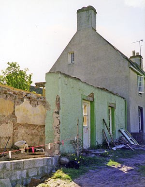 16 Forsyth Place at start of renovation