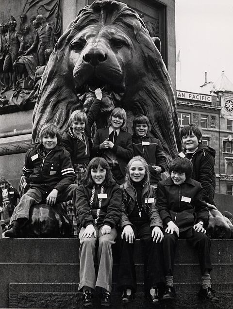 School Trip to London - Trafalgar Square