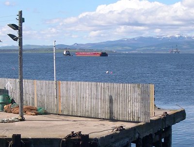 'Terra Marique' and tug.