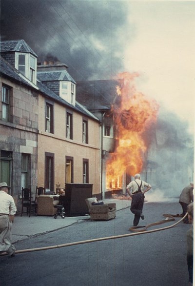 Post Office Fire - 1962