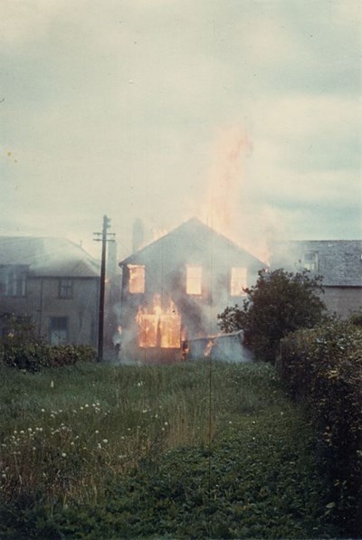 Post Office Fire - 1962 - rear view