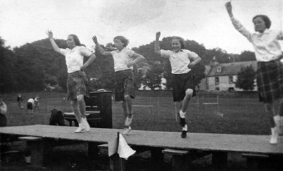 Highland Dancing at 1939 sports day