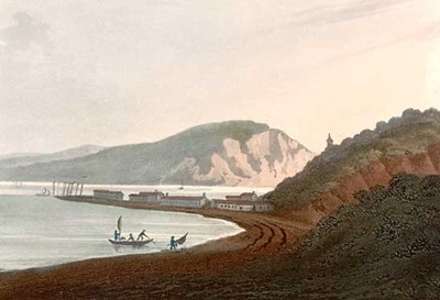 Painting of Cromarty from the West