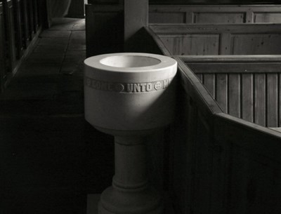 Baptismal Font - Cromarty East Church