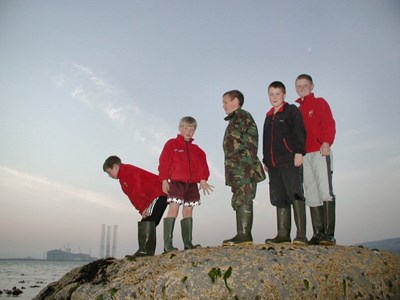 Standing on the Clach Mhallaichte