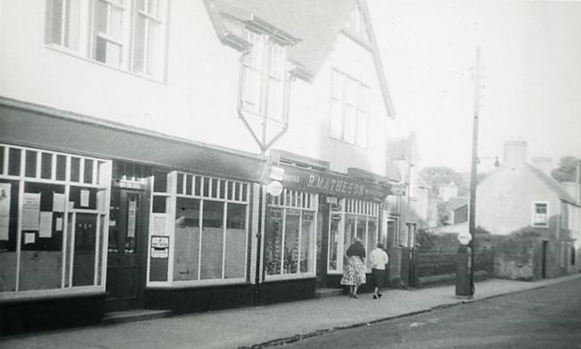 Post Office and Matheson's Grocers - c1961