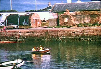 Rowing around the harbour