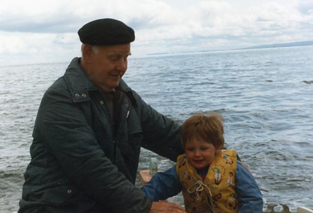 Bobby and Iain Hogg - 1987