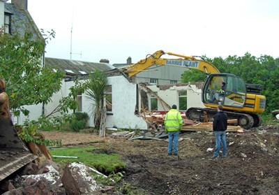 Demolition of Royal Hotel Function Room
