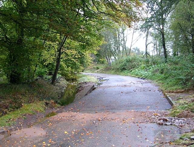 Damage after flooding - Oct 2006