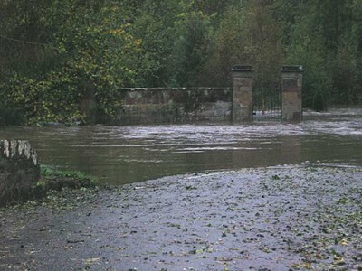 Flooding at Newhall junction.