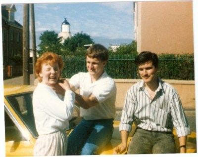 Linda Reid, Leonard Reid & Duncan Johnston - c1984