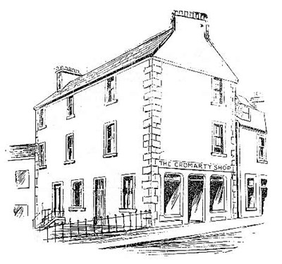 Sketch of the Corner Shop in Church Street