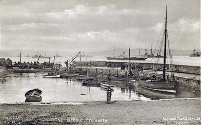 The Harbour, Cromarty, c1905??