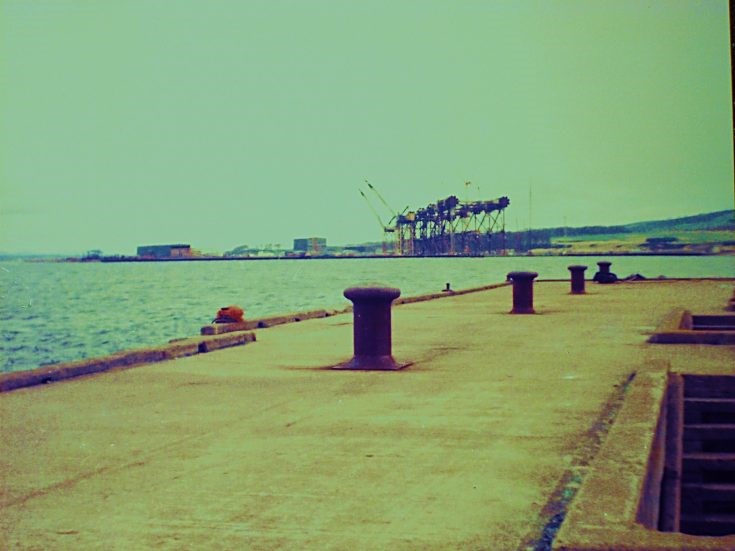 View along the harbour - 1977