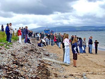 Crowd watching the Raft Race