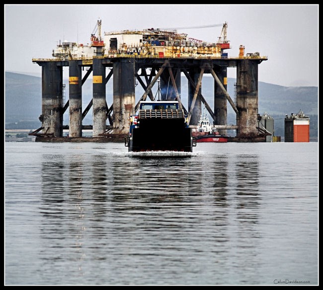 Three vessels in the Firth