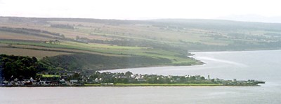 Cromarty taken from the top of the North Sutor
