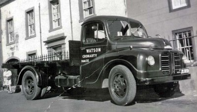 Albert Watson's Austin Loadstar flatbed truck