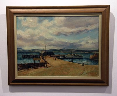 Cromarty Harbour by Charles Bannerman