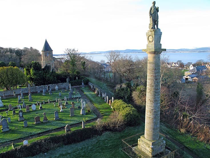 Hugh Miller Monument - unusual perspective