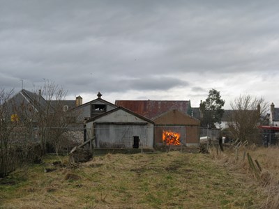 Changing times - the old sheds are going ...