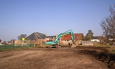 Dairy Buildings Demolished - 2009