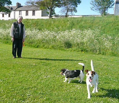 Sam with Bob and Barry