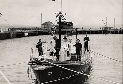 Duchess of Gloucester naming new Lifeboat