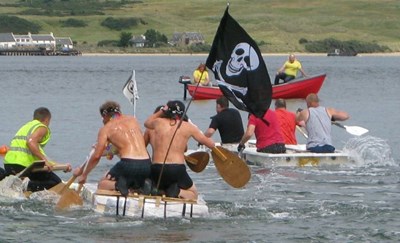 The daft raft race, july 2009.