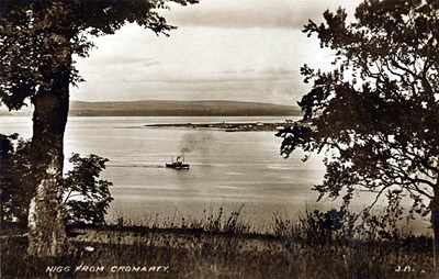 Postcard - Nigg from Cromarty, c1920