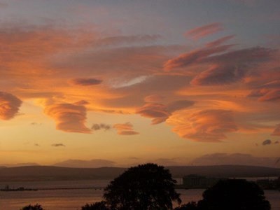 Sunset over Nigg