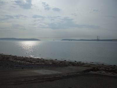 View Invergordon of the fire on the south sutor