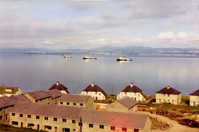 Townlands Park 1974, and the Tugs that towed out Highland One