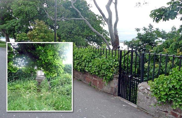 Concreted 'gate' blocks popular Braehead access - another local access route lost