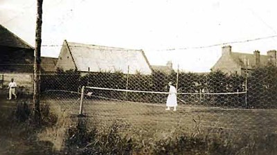 Old Tennis Courts - c1910
