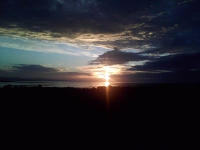 North over the dornoch firth