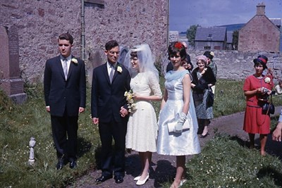 Wedding at the East Church on 22 June 1963
