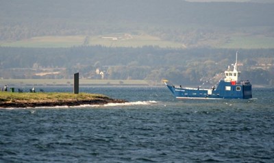 The new ferry - the Cromarty Queen