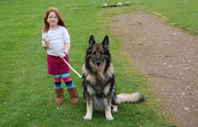 Zak with Teagan Young