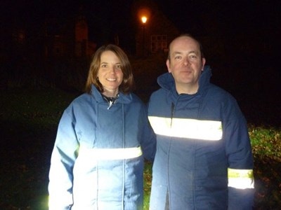 Georgia Macleod and Ian Donald - Bonfire Night 2010