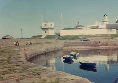 View of lookout tower - c1969