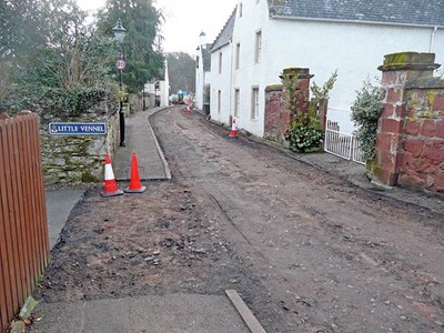 Church Street roadworks 2011