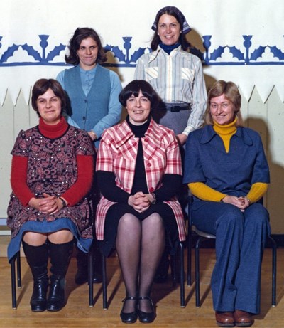 Cromarty Primary School Teachers - 1977