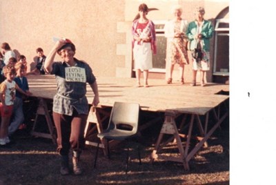 Gala Day 1984, with Heidi Hogg