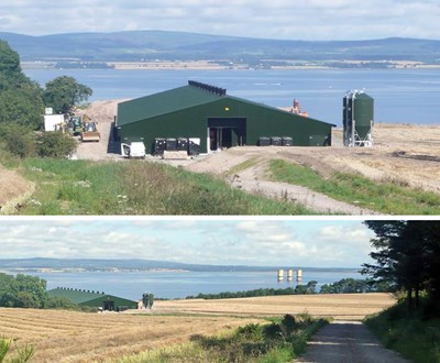 New steading at Rosefarm